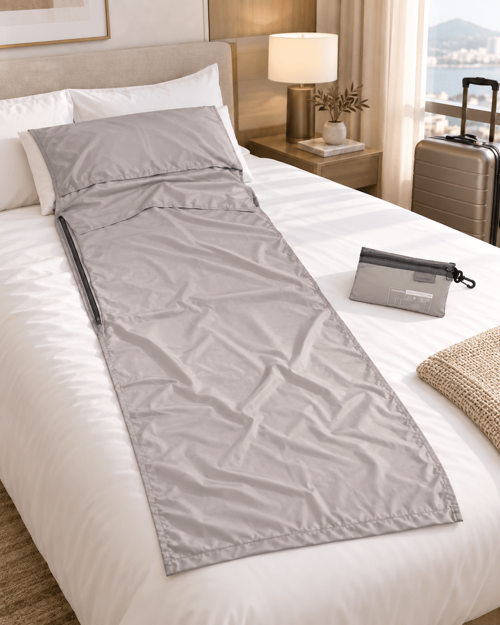 Tomshoo Travel Sleep Liner – Lightweight Hotel & Hostel Travel Sheet - StaySleeve